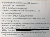 iMac 20" inkl. Originalverpackung Dresden - Cotta Vorschau