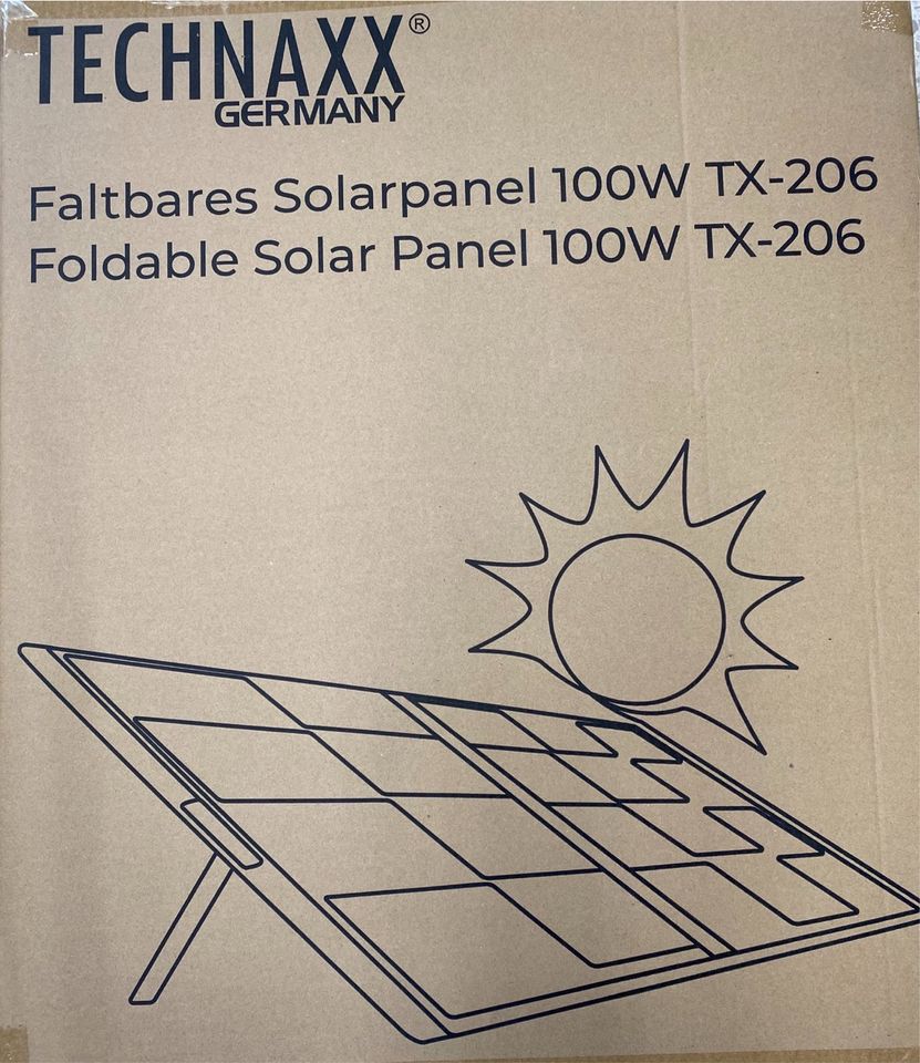 Faltbares Solarpanel 100W TX-206 in München