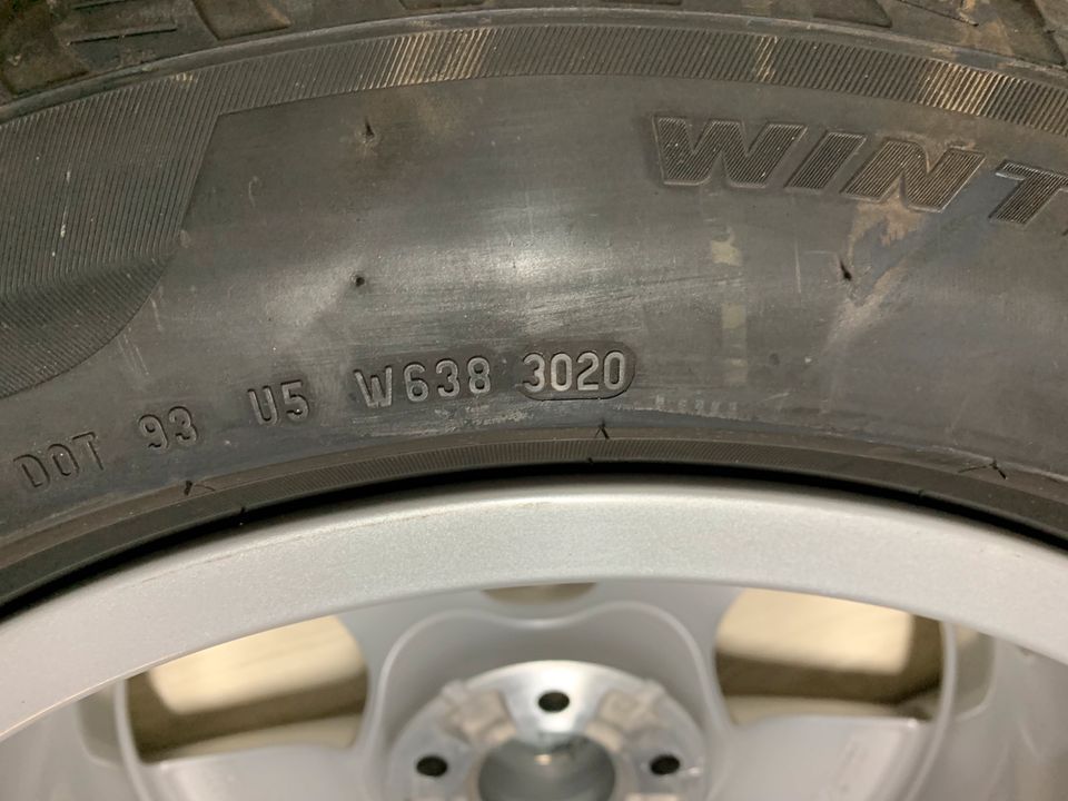 WIE NEU Audi A6 C8 4K 225/55 R18 Zoll Winterreifen Alufelgen M+S in Burgwedel