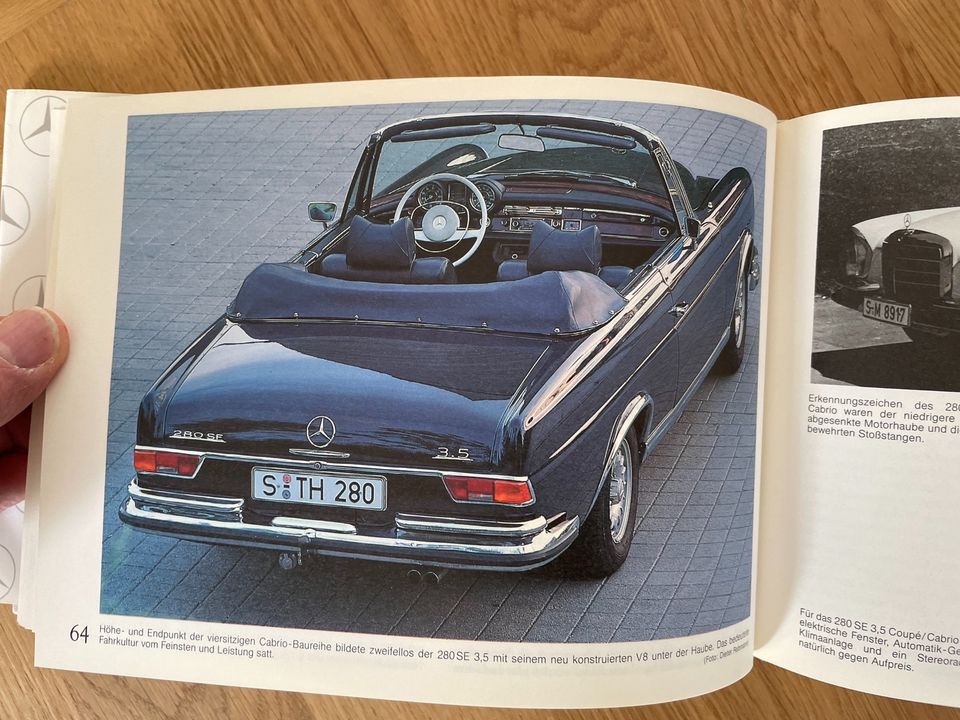 Oldtimerbuch - Mercedes Benz Modelle der sechziger Jahre in Bremen