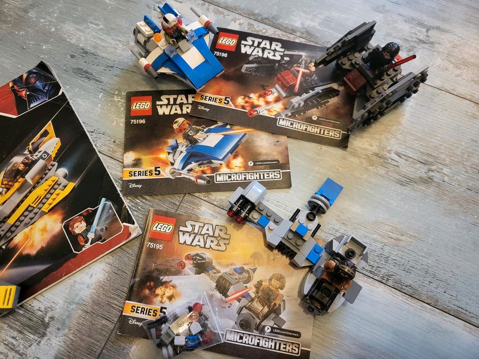 Lego Star Wars 7669 Anakins Jedi Starfighter 75196 75195 in Laatzen