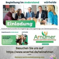 Kostenfreie Kursreihe für Angehörige von Demenzpatienten Niedersachsen - Hemmingen Vorschau
