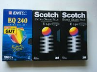 Video VHS Kassetten Cassetten Scotch EG E 240 Niedersachsen - Südergellersen Vorschau