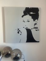 Leinwand Bild Audrey Hepburn 90 x 90 cm Dresden - Klotzsche Vorschau