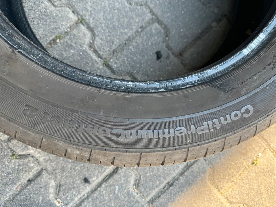 4 Sommerreifen Continental 215/55R18.  95H in Wiesbaden