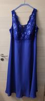 elegantes blaues Kleid mit Stickerei im Oberteil, Größe 52-56 Nordrhein-Westfalen - Hückelhoven Vorschau
