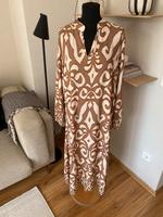Kleid Made in Italy beige/braun Hessen - Waldsolms Vorschau