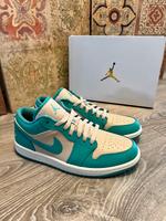 Air Jordan 1 Low Sanddrift/Washed Teal - Sail Nordrhein-Westfalen - Dinslaken Vorschau