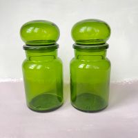 2 Vorratsdosen aus Belgien - vintage - Apothekerglas Wandsbek - Hamburg Duvenstedt  Vorschau