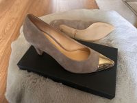 Gabor Pumps Damenschuhe Gr. 6,5 (40) in Hellbraun / Gold Berlin - Wilmersdorf Vorschau