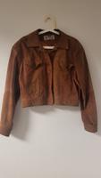 Vintage Damen Lederjacke mit Stickerei – Western Style – Größe M Hessen - Pfungstadt Vorschau