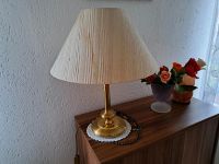 Goldene kleine Tisch - Stehlampe Hessen - Mühlheim am Main Vorschau