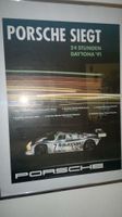 1991 Porsche 962 siegt in Daytona Original Poster Showroomposter Hessen - Kassel Vorschau