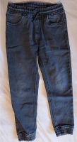Lange Jeans mit Bündchen Schlupfhose pepperts 140 dunkelgrau Baden-Württemberg - Oberkochen Vorschau