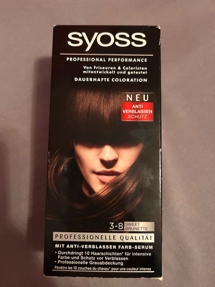 Syoss Haarfarbe Färbung Sweet brunette in Porta Westfalica