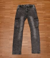 hellgraue stretch Sweat-Denim Jeans Gr. 152/158 Dresden - Blasewitz Vorschau