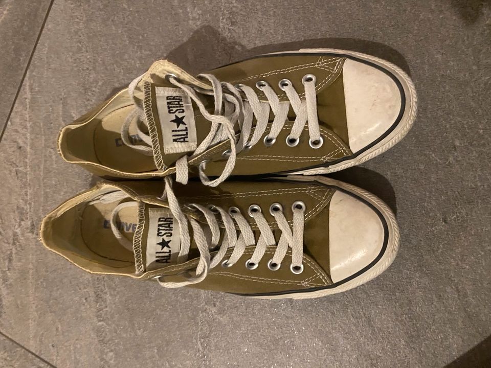 Converse All Star Chucks low khaki Sneaker Schuhe Nike Adidas in Köln