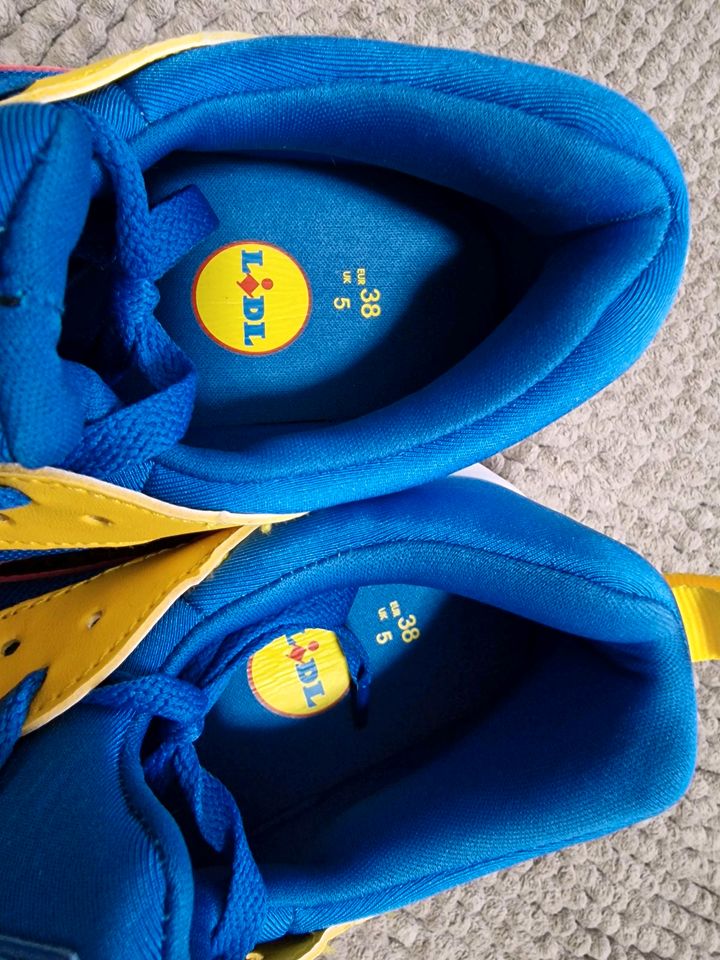 LIDL Fan Kollektion Sneakers Gr. 38 | Sportschuhe | Turnschuhe | in Neustadt an der Orla