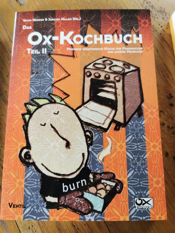 Ox-Kochbücher 1-3  Kochbuch vegan vegetarisch in Waldsassen