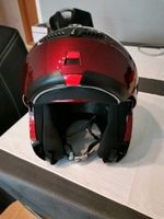 Motorrad Helm in Bordeaux Rot Sachsen - Mittweida Vorschau