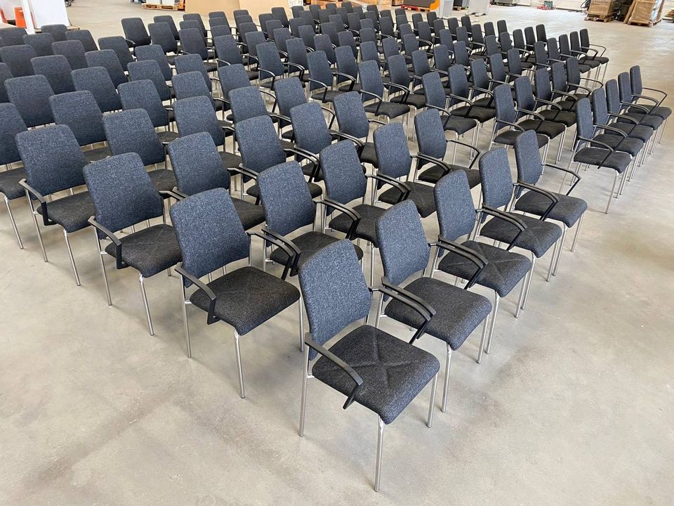 130 Interstuhl Besucher Stühle Design Stapelstühle Konferenzstuhl in Norderstedt