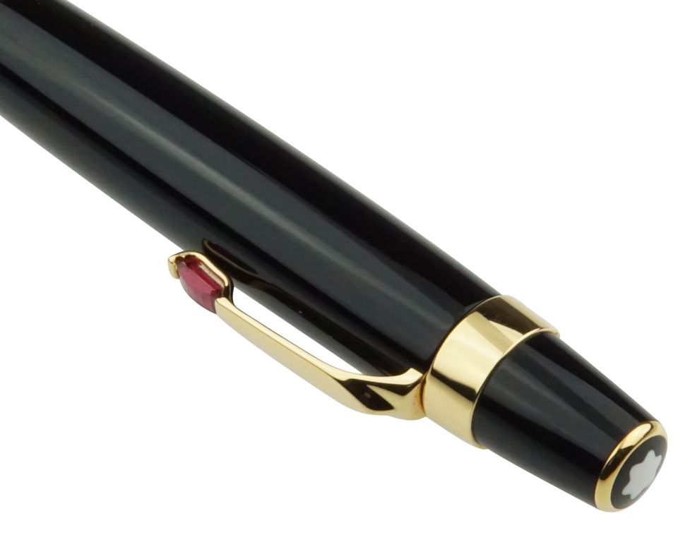 Montblanc Boheme Rouge Bleistift 0,9mm ID: 5097 Gold Schwarz TOP in Pfarrkirchen