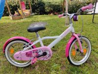 Mädchenfahrrad Btwin 16 Zoll Docto Girl 500 weiß/pink Baden-Württemberg - Wüstenrot Vorschau