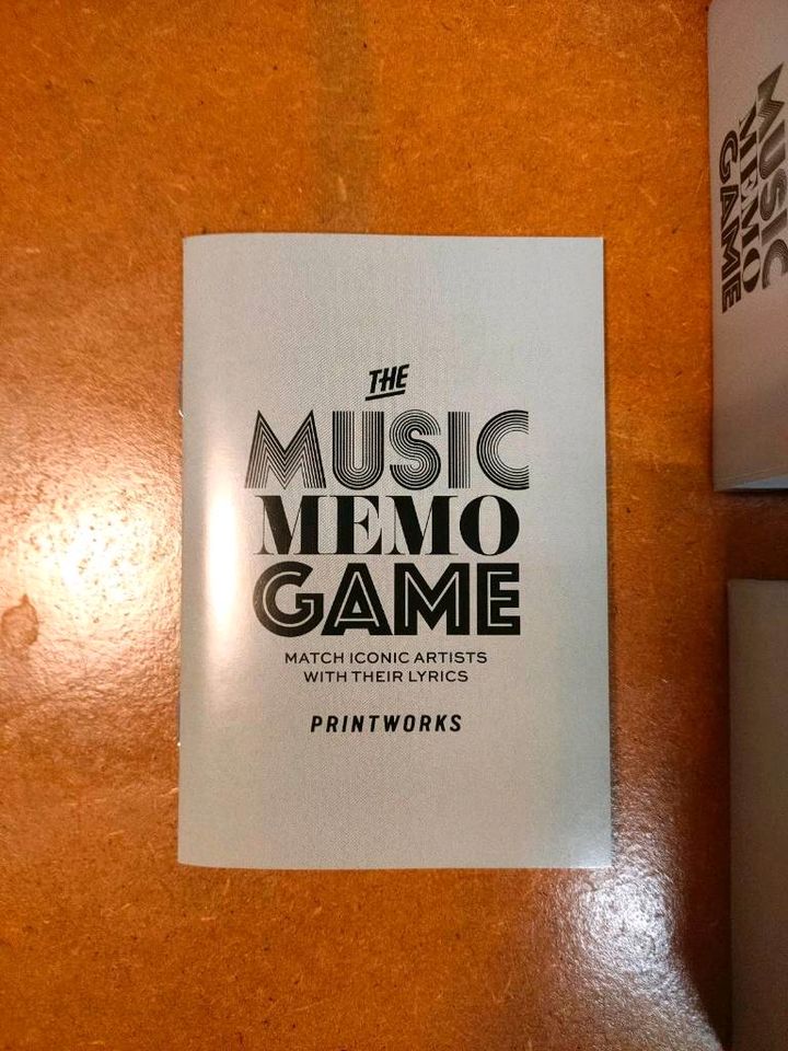 Music Memo Game * Printworks in Berlin