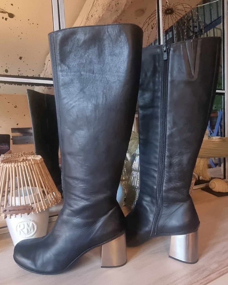 ❤️ NEOSENS Marques de Caceres ART Stiefel 270€ schwarz Metall 41 in Aachen