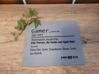 Mousepad GAMER mit Wunschname | personalisiert | PC Niedersachsen - Großheide Vorschau