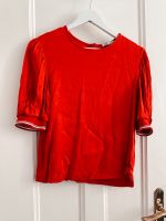 Zara Trf, Shirt, Bluse, rot satin Gr. M  - 1 x getragen Düsseldorf - Grafenberg Vorschau