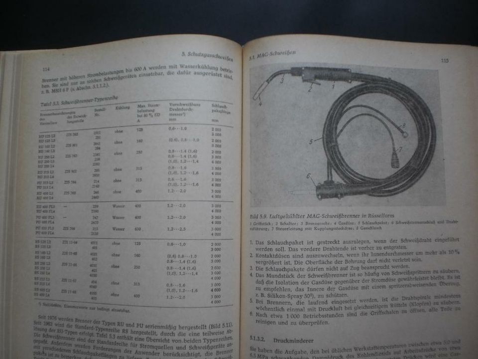 altes Buch Fachkunde Grundlagen Schweißer Stahl schweißen in Castrop-Rauxel