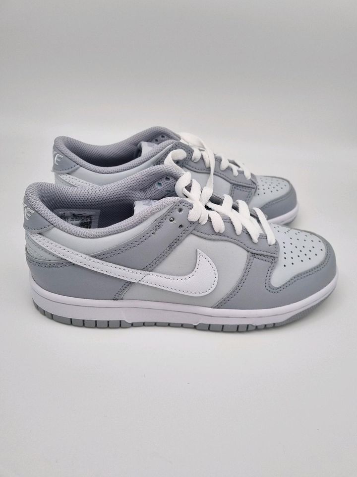 Nike Dunk Low "Two tone Grey/Grau" in EU 38.5/ US 6Y in Wetzlar