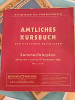 Amtliches Kursbuch Deutsche Reichsbshn 1958 Nordrhein-Westfalen - Ratingen Vorschau