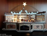 3D Schwibbogen mechanisch "Weihnachten im Erzgebirge" Sachsen - Wolkenstein Vorschau