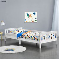 Kinderbett 90x200cm Juniorbett Bettgestell Stauraum Kinder Bett Nordrhein-Westfalen - Ladbergen Vorschau