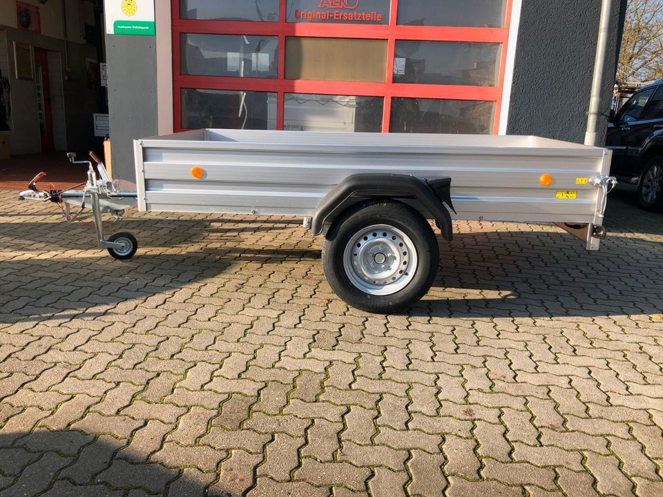 Böckmann Tieflader Alu PKW Anhänger 1350 kg 2,5 x 1,3 m in Lutherstadt Wittenberg