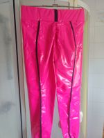 Hochglanz Lack Vinyl Leggings Rubber Gr.M pink/schwarz Schleswig-Holstein - Elmshorn Vorschau