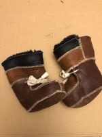 Lederpuschen Lederstiefelchen Babywinterstiefel  Baby Brandenburg - Wendisch Rietz Vorschau