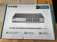 16-Port Fast Ethernet Switch D-Link DES-1016D neu Niedersachsen - Garbsen Vorschau