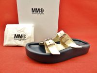 MM6 Maison Margiela Pantoletten Slipper Sandalen blau beige Gr.42 Hessen - Stadtallendorf Vorschau