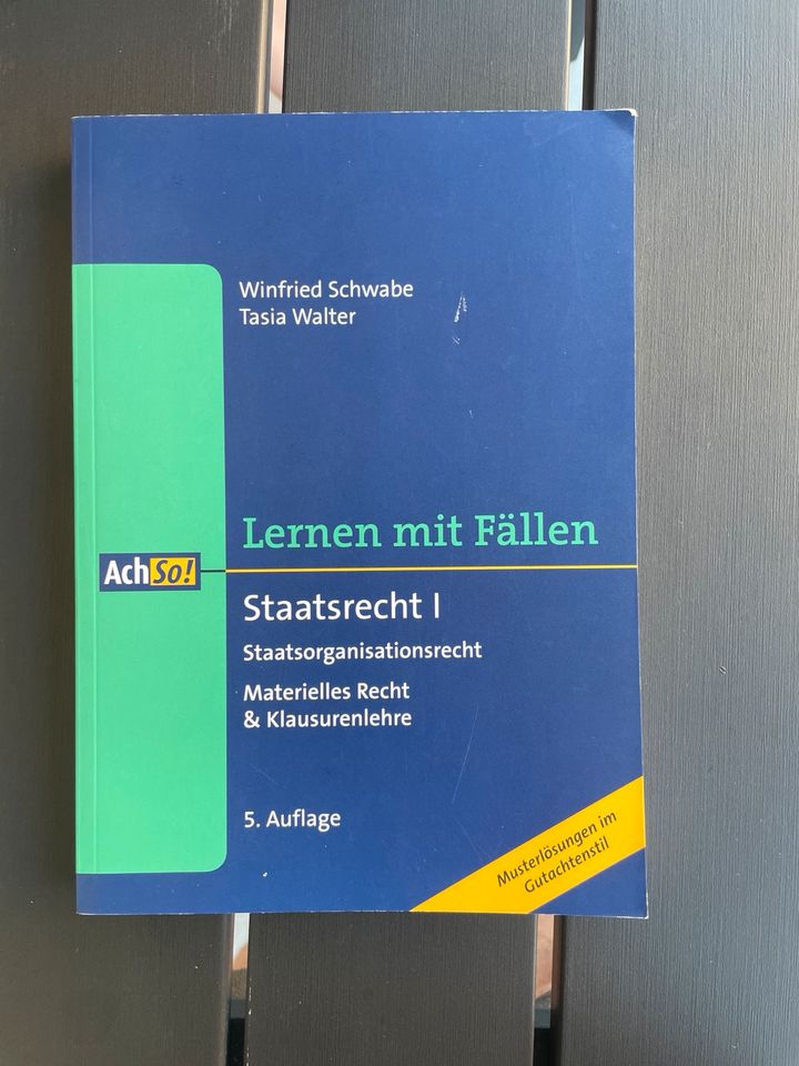 Staatsrecht I Lernen mit Fällen in Mainz