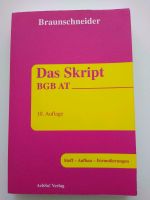 Das Skript BGB AT (10. überarbeitete Auflage 2004) Nordrhein-Westfalen - Oberhausen Vorschau