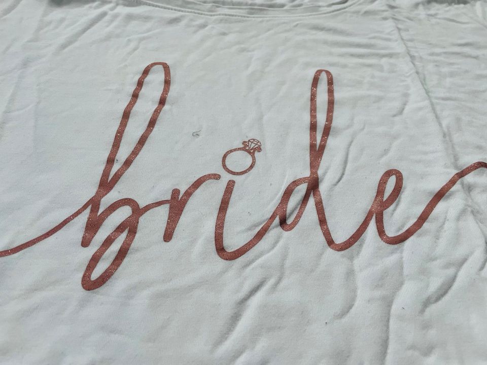 Hunkemöller Schlafshirt Gr. XS bride Braut Hochzeit in Halle