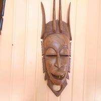 Afrikanische Maske aus Holz Bielefeld - Schildesche Vorschau