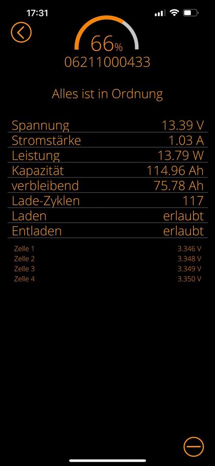 LiFePo4 Akku 12,8V 100AH Arctic in Köngen