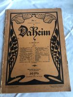 Daheim deutsches Familienblatt Ausgabe  Nr. 1 vom 7. Okt  1905 Niedersachsen - Bruchhausen-Vilsen Vorschau