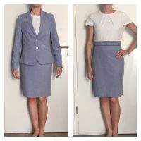 S.Oliver Black Label Businesskleid   weiß/hellblau 34/36 Brandenburg - Wandlitz Vorschau