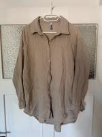 Musselin Hemd Bluse Damen beige Sommer Niedersachsen - Emmerthal Vorschau