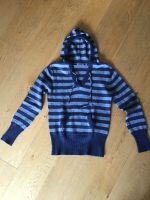 Neu❗️36 Wärmender Hoody reine Schurwolle graublau gestreift Kap München - Au-Haidhausen Vorschau